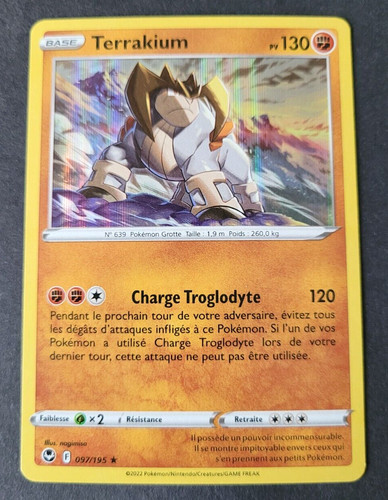 Carte pokémon 097 195 - pokémon, n°097/195