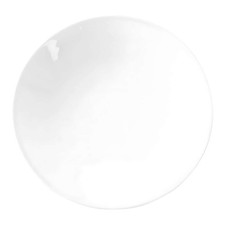 Set 6 Vaisselle Fonds Athens Blanches Porcelaine Ø 23 CM GURAL Restaurant