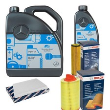 BOSCH Paquet pour inspection 6 L Mercedes Huile 5W-40 229.5 pour Classe C C 180