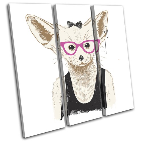 Hipster animals fennec - hipster, fox