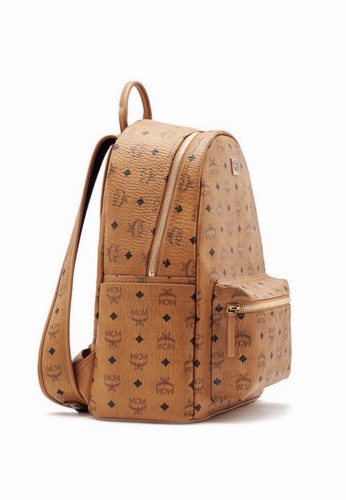 Cognac mcm medium backpack - medium,