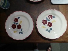 lot de 2 Plat ancien en