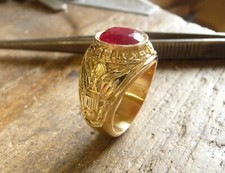 Bague américaine army - us, en