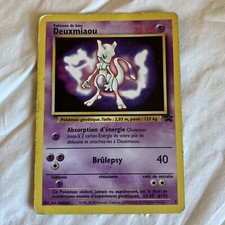 Carte Pokémon Deuxmiaou 3 PCA 9 Promo Black Star Français Wizards