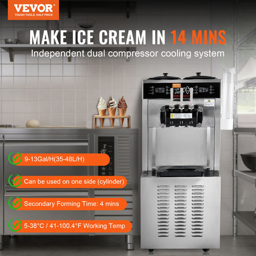 Vevor machine crème - machine, À