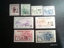 Timbre france Orphelins de guerre 1922 YT 162 à 169 neufs *