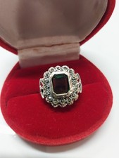 Bague en argent vintage ornée