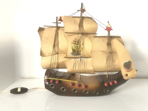 Bateau lampe voilier bois - bateau,