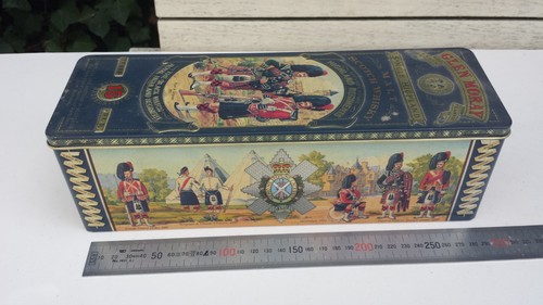 Boite vintage vide malt scotch - vide,