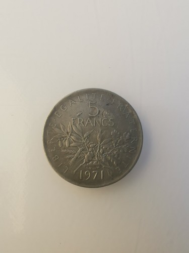Francs 1971 république - francs,