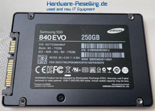 Samsung 840 evo 250gb ssd - 840,