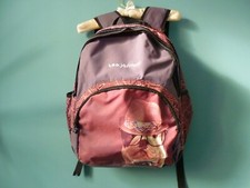 Sac à dos ecole Fille Chien Téo Jasmin fourniture scolaire TBE