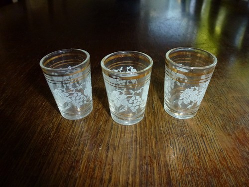 Verres digestif gravure - 3, a