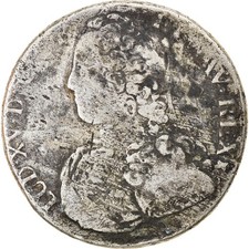 Monnaie, France, Louis XV, 1/2