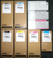 9 X EPSON Encre Stylus Pro 9890 9700 7900 7890 / T5967 T5965 T6428 T6424 T6423
