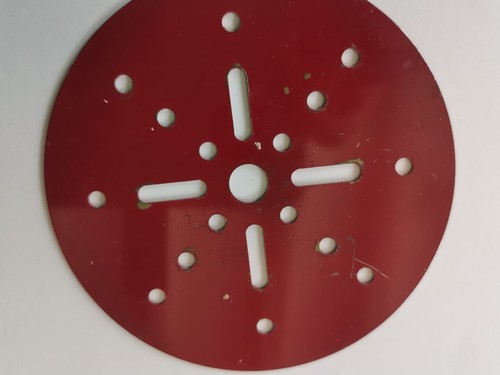 Meccano plaque circulaire - meccano,