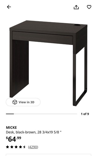Ikea micke desk - micke, –