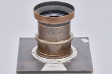 Aplanat N.4 F:6 Portrait R.O:J.A Emil Busch Lentille En Laiton CE11093