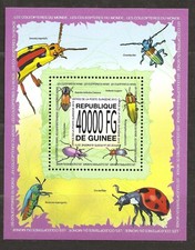 Guinée 2013 Feuille de 3