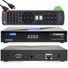 Octagon SPIRIT 4K UHD HDR10 + Smart Android TV Ott IP Media-Streaming-Box