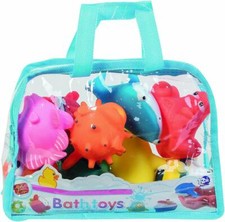 Jeux de bain : Sac 10 animaux du bain (2601)