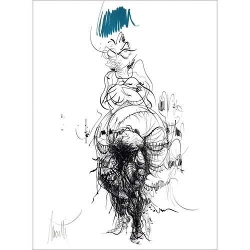 Moretti raymond lithographie - -,