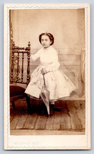 Cdv 1865 petite - 1865, fille