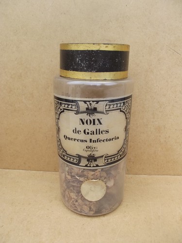 Ancien pot pharmacie verre - pharmacie,