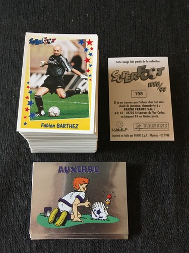 Panini set complet vignettes - complet,