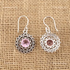 Rond Morganite Pierre 925
