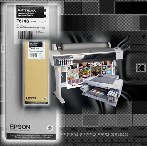 Cartouche epson t6148 noir mat - cartouche,