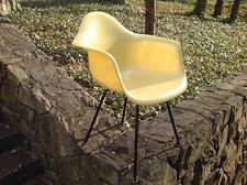 VINTAGE Eames YELLOW Herman