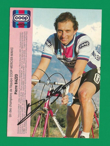 Cyclisme carte cycliste pierre - cyclisme,
