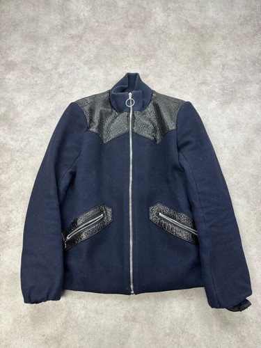 Maje wool blend bomber jacket - maje,
