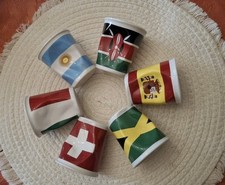 Lot De 6 Tasses Froissées