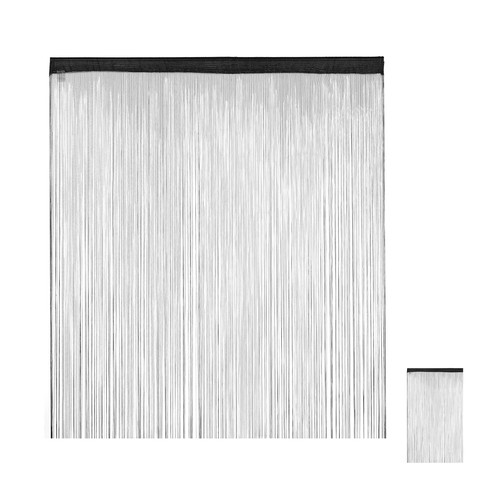 Rideaux fils noir - fils,