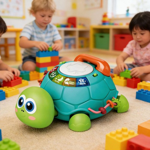 Jeu musical tortue rampante