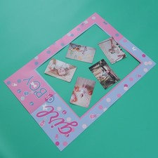  Garçon ou fille papier cadre photo mode romantique cadre photo de poche Photo