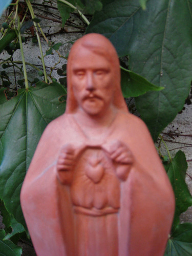 Statue coeur sacré jésus - de,