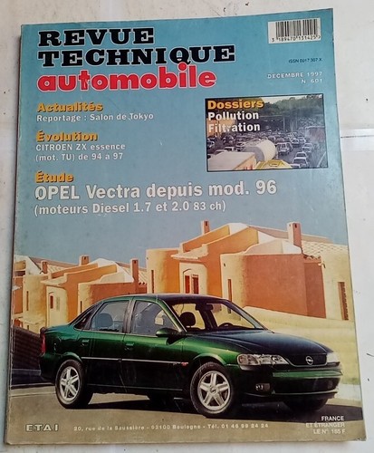 Revue automobile 601 - automobile, opel