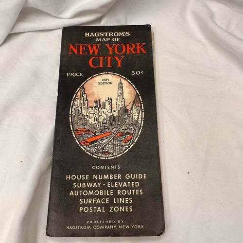 Vintage hagstrom map new - hagstrom's,