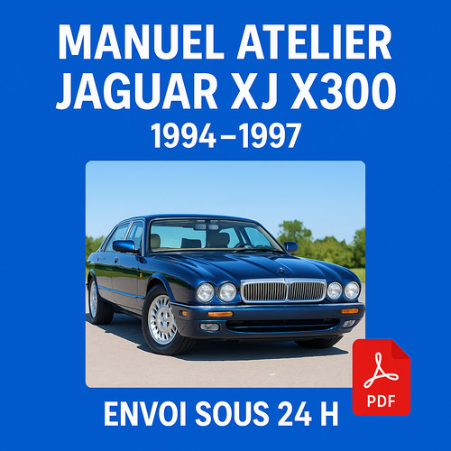 Manuel atelier jaguar - manuel, xj