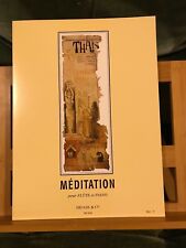 Massenet Méditation de Thais partition flûte et piano éditions Heugel