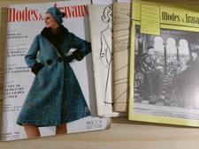 Mode et Travaux octobre 1968 n° 814, revue patrons supplément, très bon état