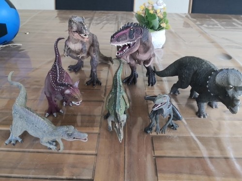Lot dinosaures papo schleich - dinosaures,