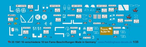 Peddinghaus decals 1541 - 1/35,