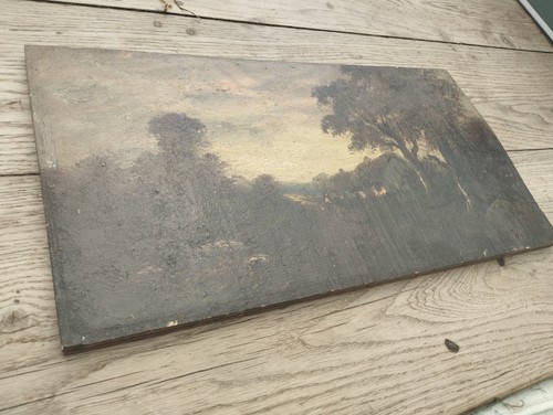 Peinture paysage école - paysage,