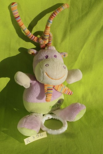 Peluche r792 hippopotame - peluche, n°r792