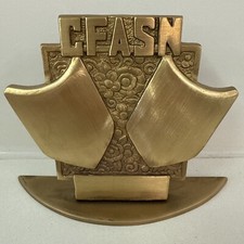 Médaille Plaque Présentoir CFASN Comité De Force Alternative Sénégal Drago