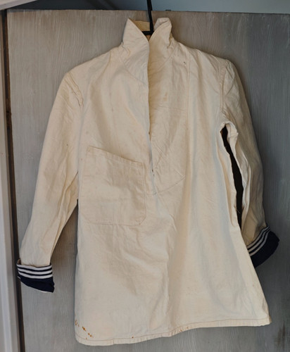 Vareuse marin ancienne - , cuir